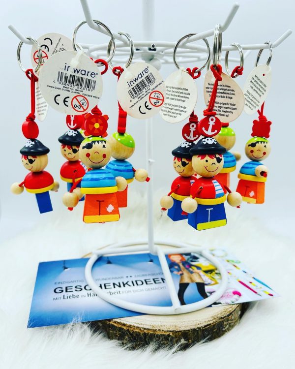 Schlüsselanhäger "Pirat" mit Namen