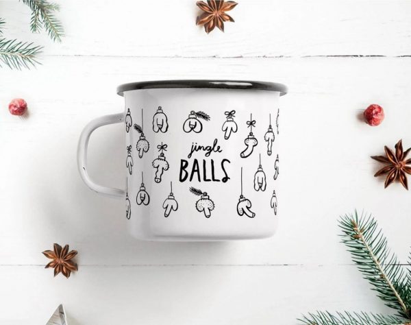 Tasse Emaille, mit verschiedenen Sprüchen – Bild 6