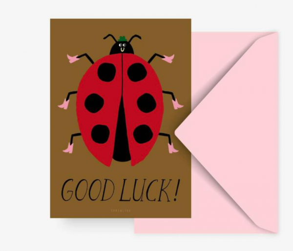 Postkarte "Good Luck"