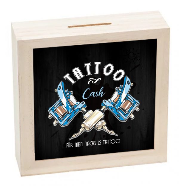 Spardose " Tattoo Cash" in 2 Farben – Bild 3