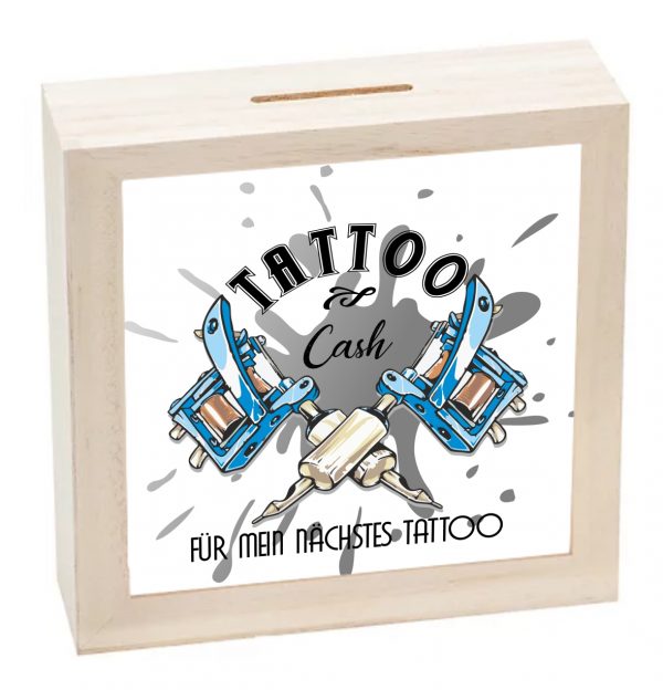 Spardose " Tattoo Cash" in 2 Farben – Bild 2