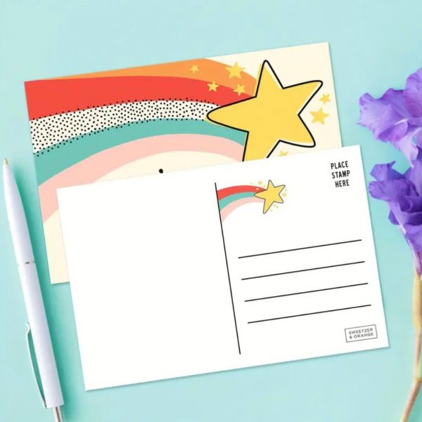 Postkarte "you're awesome!" – Bild 2